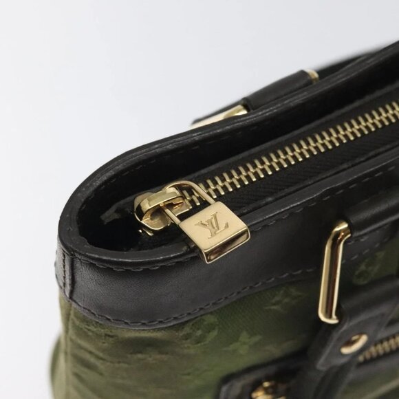 LOUIS VUITTON Monogram Mini Lucille PM Hand Bag TST Khaki M92682 LV Auth 129216 - Picture 10 of 16